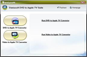 Daniusoft DVD to Apple TV Suite - DVD/Video to Apple TV Converter, rip DVD to Apple TV