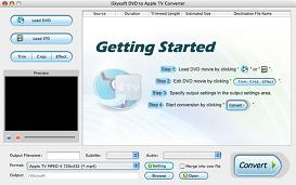 DVD to Apple TV Converter for Mac – Mac DVD to Apple TV, Convert DVD to Apple TV video and audio for Mac OS X and 10.5 leopard