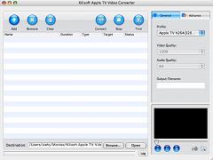 Xilisoft Apple TV Video Converter for Mac - Apple TV Video Converter software, MPEG/AVI to Apple TV