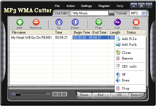 HiFi MP3 WMA Converter - Convert MP3 To WMA, WMA To MP3 Converter software
