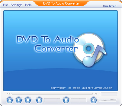 DVD To Audio Ripper is a powerful DVD audio extractor that can rip DVD audio track to MP3, WMA, WAV and OGG files with perfect quality.