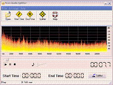 Nevo Audio Splitter - Split wma, cut wma, split mp3, cut mp3