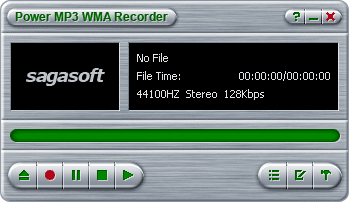 Power MP3 WMA Recorder, MP3 Recorder, WMA Recorder