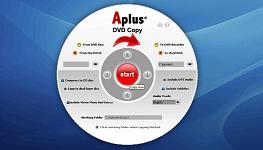 Aplus DVD Copy is professional DVD clone tool for copy and burn your favorite your DVD movie collection to DVD-R(W) and DVD+R(W) Disc remaining original quality.