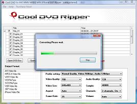 Cool DVD to AVI WMV MPEG MP4 iPhone 3GP Ripper is powerful and easy-to-use DVD ripping software