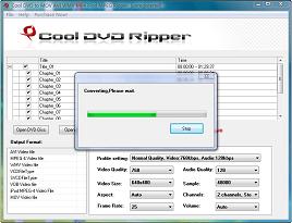 Cool DVD to MOV AVI WMV MP4 iPod MPEG Ripper is excellent and powerful DVD ripping tool to rip your favorite DVD movies to popular video formats,