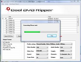 Cool DVD to MOV MPEG4 iPod AVI DIVX Ripper is professional and easy-to-use DVD ripping software