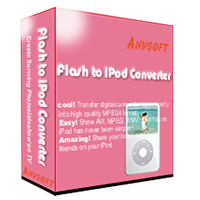 AnvSoft Flash to iPod Converter is a powerful utility that convert Macromedia Flash SWF files to MPEG-4 files