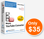 Moyea YouTube Converter - Easy convert youtube video to avi, mpeg etc