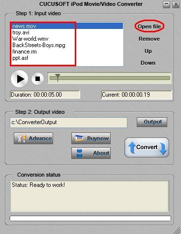How to rip DVD and convert Video to iPod Video MP4 with Cucusoft DVD to iPhone Video Suite?