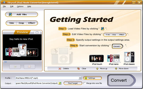 How to Convert Movies to iPod with iSkysoft iPod Movie Converter!