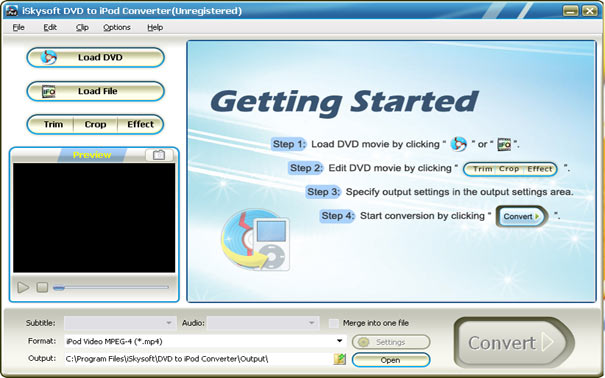 How to Convert DVD to iPod with iSkysoft DVD to iPod Converter!