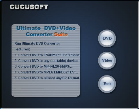 How to convert your DVD/Video to MP4 with Cucusoft Ultimate DVD Video Converter Suite!