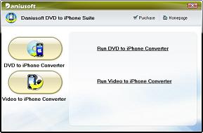 Daniusoft DVD to iPhone Suite - Convert DVD to/for iPhone, Video/DVD to iPhone Movie Converter