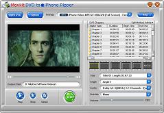 Movkit DVD to iPhone Ripper - Convert DVD to iPhone video, iPhone Converter, DVD to Apple TV