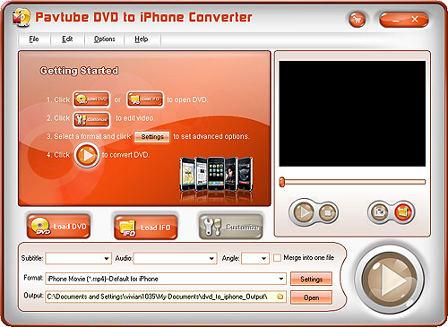 Pavtube DVD to iPhone Converter - Best DVD to iPhone video software, Rip DVD to iPhone mp4.