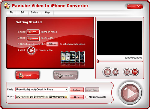 Pavtube Video to iPhone Converter - best software to convert  video to iPhone, iPhone movie converter.