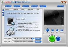 Movkit iPod Video Converter - Convert Video to iPod converter, Video to Apple TV