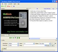 WinXMedia AVI/MPEG iPod Converter is a powerful and easy-to-use iPod video and audio converter.