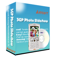 3GP Photo Slideshow allows you to create entertaining 3GP MP4 format photo slideshows playable on 3GP compatible cellular phones. With 3GP Photo Slideshow,