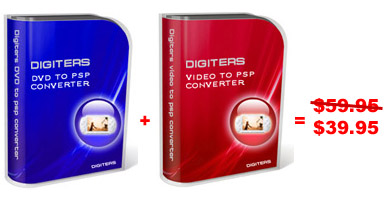 DVD to PSP Converter + Video to PSP Converter Suite