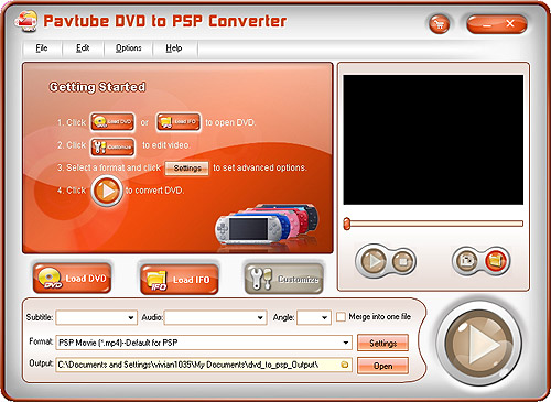 Pavtube DVD to PSP Converter - Best DVD to PSP software, Rip DVD to PSP video.