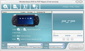 Wondershare DVD to PSP Ripper - Convert DVD to PSP, DVD to PSP Video MP4