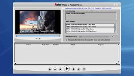 Aplus Video to Pocket PC Converter is able to convert almost all kinds of video files