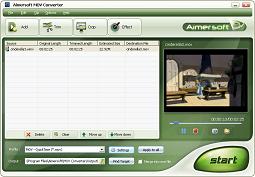 Aimersoft MOV Converter - AVI to MOV, MPEG to MOV
