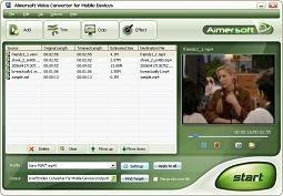 Aimersoft Video Converter for Mobile Devices – Video to Mobile Phone, Video to 3GP/MP4/AVI