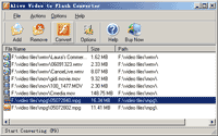 Alive Video to Flash Converter is an easy-to-use video converter to convert popular video to Flash FLV and SWF streaming Macromedia Flash video format