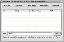 FLV to DVD Converter is a powerful flv to dvd converter.