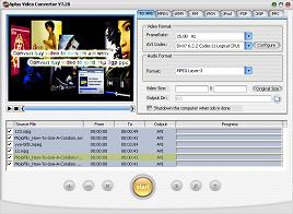 Aplus Video Converter can convert almost all kinds of Video format files