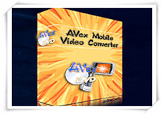 Avex Mobile Video Converter converts AVI, DivX/Xvid, WMV, MPEG (and many more) videos into Mobile Phone 3GP format.