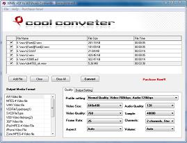 Cool WMV ASF to All Video Converter can help you convert WMV, ASF video files to large numbers of video formats