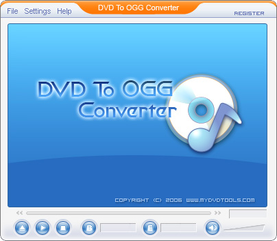 DVD to OGG Converter is a powerful DVD to OGG Converter.