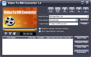 iWellsoft Video to RM Converter - convert Video to RM, RM Converter
