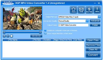 koobosoft 3GP MP4 Video Converter