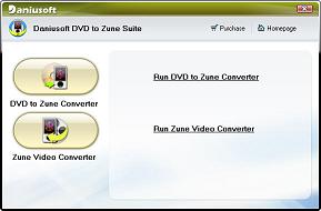 Daniusoft DVD to Zune Suite - DVD to Zune Converter, Convert Video DVD to Zune